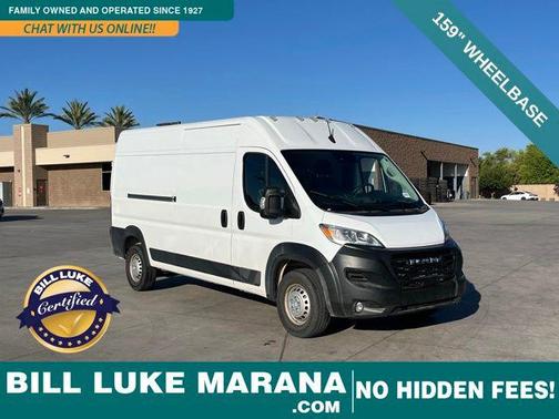 Bright White Clearcoat 2026 RAM ProMaster 2500 Tradesman