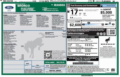 2023 Ford Bronco Badlands