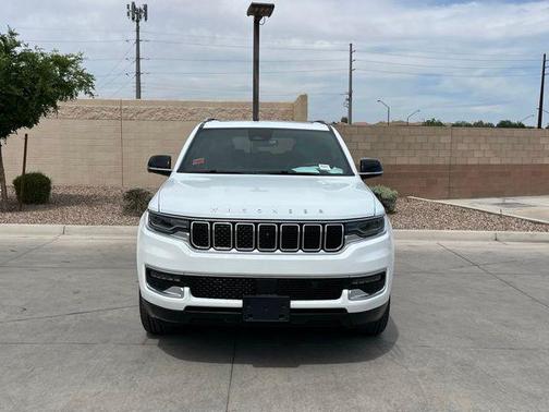 Bright White Clearcoat 2023 Jeep Wagoneer L Series I 4x2