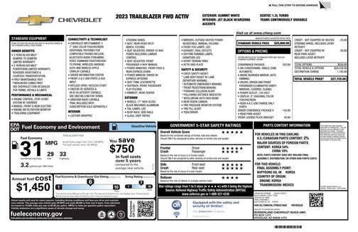2023 Chevrolet Trailblazer ACTIV