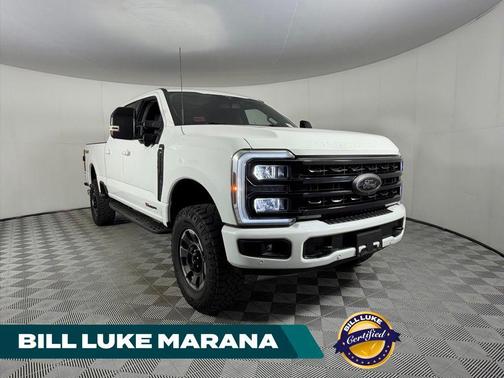 Star White Metallic Tri-Coat 2024 Ford F-350 Lariat