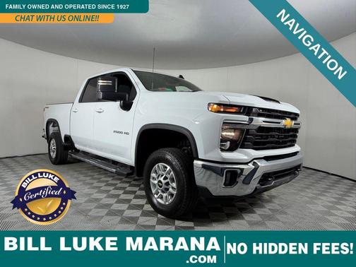 Summit White 2025 Chevrolet Silverado 2500 LT
