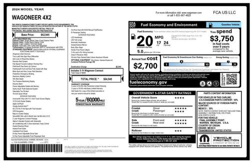 2024 Jeep Wagoneer Series I 4x2