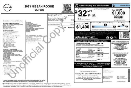 2023 Nissan Rogue SL