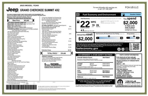 2023 Jeep Grand Cherokee Summit