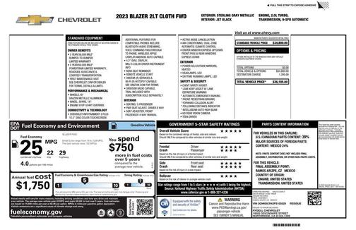 2023 Chevrolet Blazer 2LT