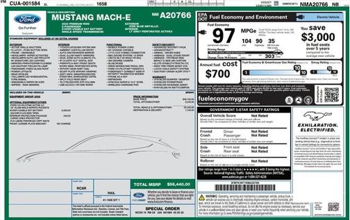 2022 Ford Mustang Mach-E Premium