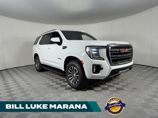 Summit White 2023 GMC Yukon 4WD AT4
