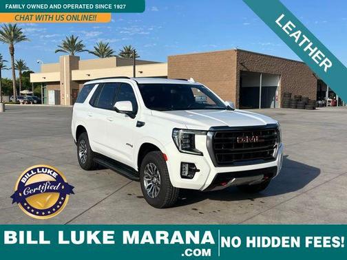 Summit White 2023 GMC Yukon 4WD AT4