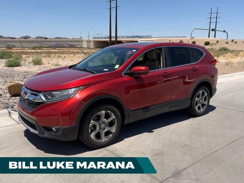 Red 2019 Honda CR-V EX-L