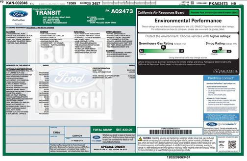 Oxford White 2023 Ford Transit-350 Base