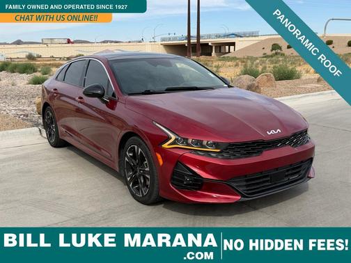 Passion Red 2022 Kia K5 GT-Line
