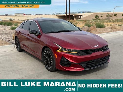 Passion Red 2022 Kia K5 GT-Line