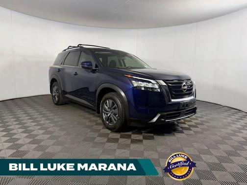 Deep Ocean Blue 2024 Nissan Pathfinder SV FWD