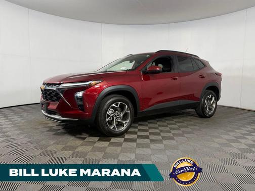 Crimson Metallic 2025 Chevrolet Trax LT