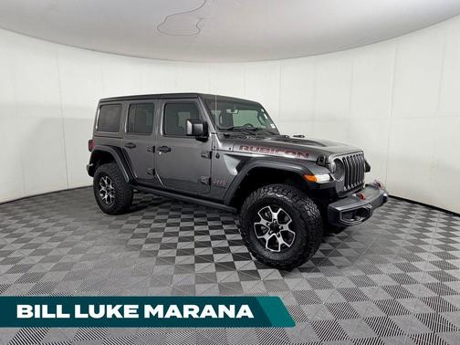 Granite Crystal Metallic Clearcoat 2022 Jeep Wrangler Unlimited Rubicon
