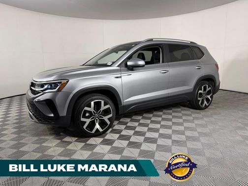 Silver Metallic 2023 Volkswagen Taos 1.5T SEL