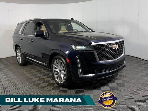 Dark Moon Blue Metallic 2023 Cadillac Escalade Premium Luxury