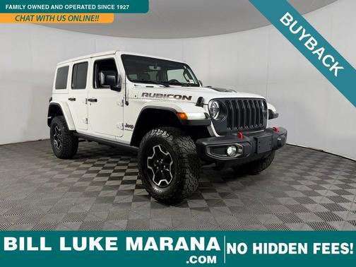 Bright White Clearcoat 2023 Jeep Wrangler Rubicon