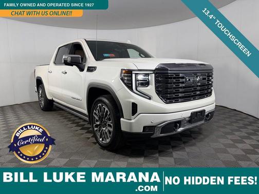 White Frost Tricoat 2024 GMC Sierra 1500 Denali Ultimate