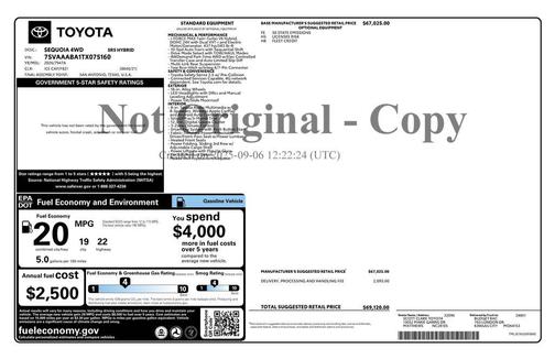 2026 Toyota Sequoia SR5