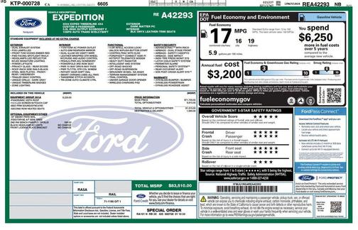 Gray Metallic 2024 Ford Expedition Timberline
