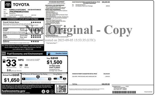 2024 Toyota Corolla XSE