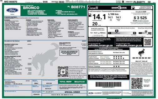 2023 Ford Bronco Wildtrak