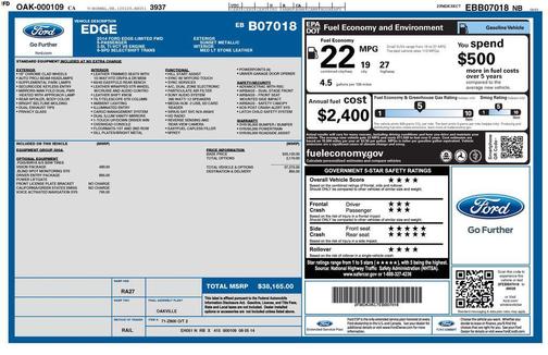 2014 Ford Edge Limited