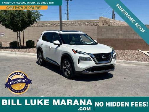 Pearl White Tricoat 2023 Nissan Rogue SL