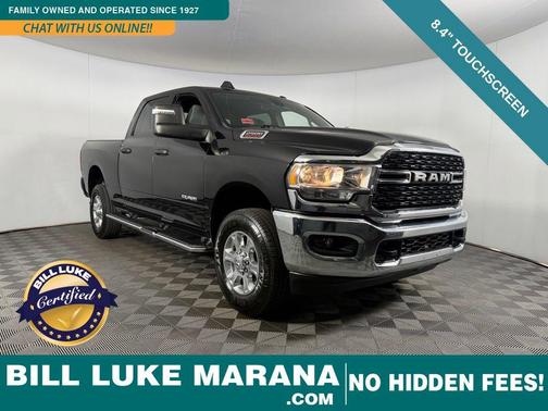 Diamond Black Crystal Pearlcoat 2024 RAM 2500 Big Horn Crew Cab 4x4 6'4' Box