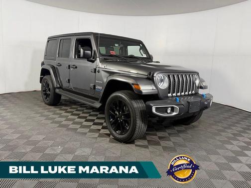 Granite Crystal Metallic Clearcoat 2023 Jeep Wrangler 4xe Sahara