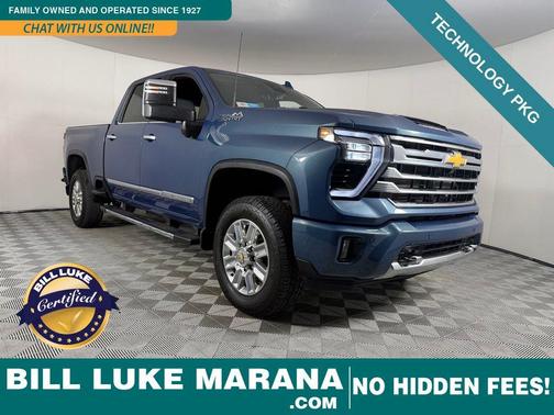 Lakeshore Blue Metallic 2024 Chevrolet Silverado 3500 High Country