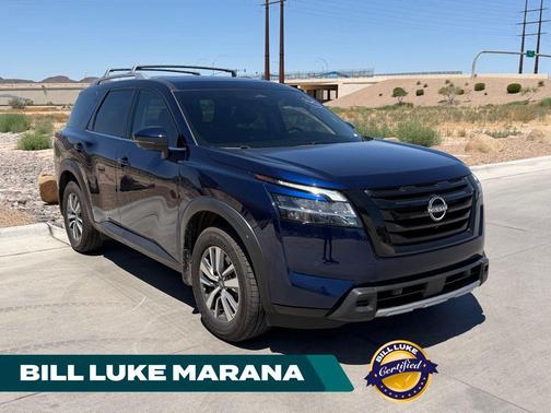 Deep Ocean Blue Pearl 2024 Nissan Pathfinder SL FWD
