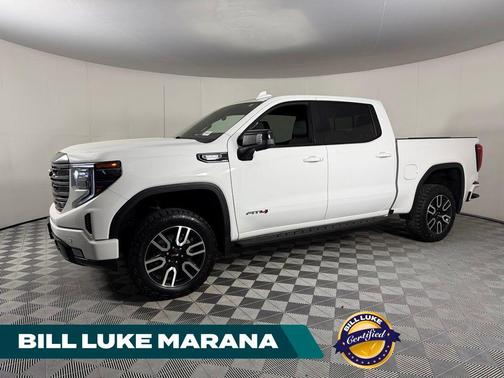 Summit White 2024 GMC Sierra 1500 AT4