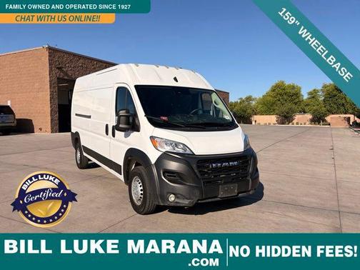 Bright White Clearcoat 2025 RAM ProMaster 2500 Tradesman