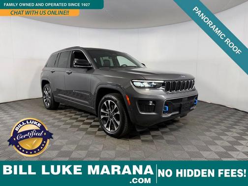 Baltic Gray Metallic Clearcoat 2022 Jeep Grand Cherokee 4xe Overland