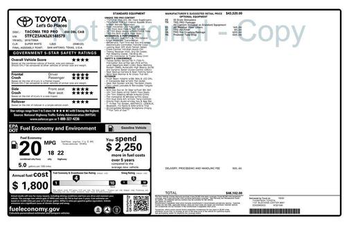 2018 Toyota Tacoma TRD Pro