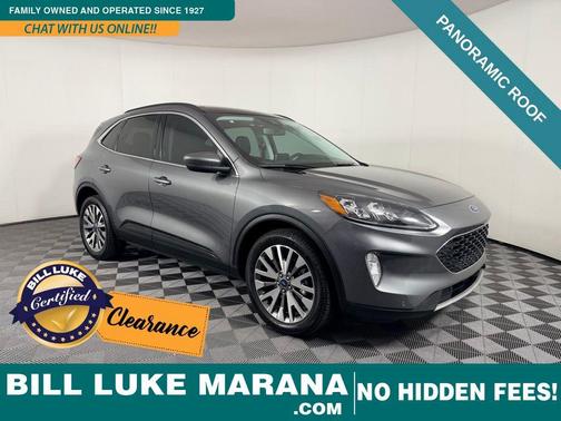 Carbonized Gray Metallic 2022 Ford Escape Titanium