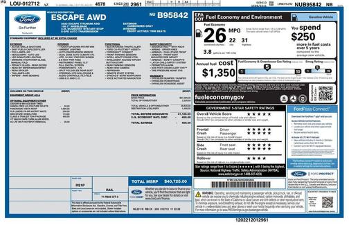 2022 Ford Escape Titanium