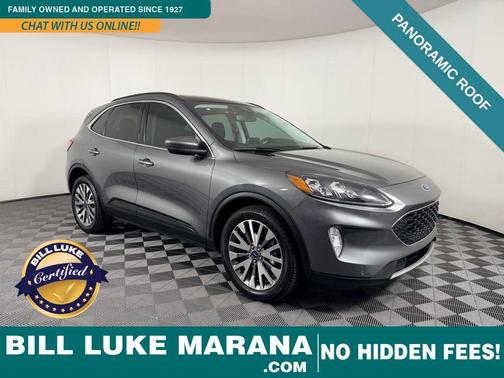 Carbonized Gray Metallic 2022 Ford Escape Titanium