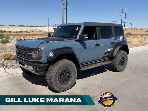Azure Gray Metallic Tri-Coat 2023 Ford Bronco Raptor