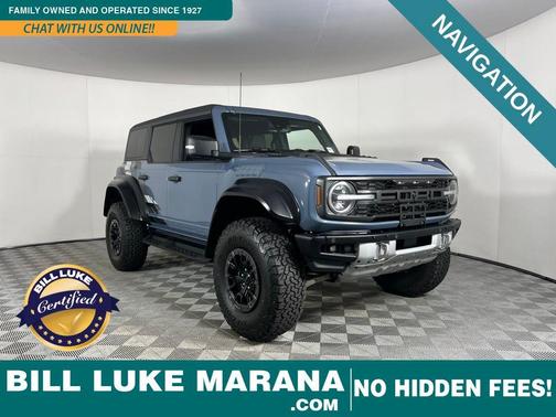 Azure Gray Metallic Tri-Coat 2023 Ford Bronco Raptor