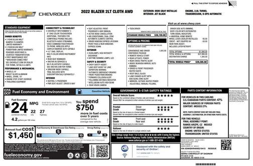 2022 Chevrolet Blazer 2LT