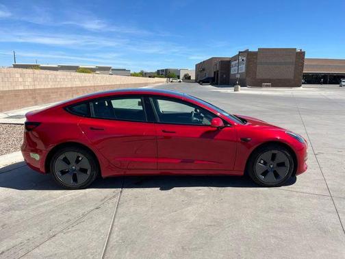 Red Multi-Coat 2023 Tesla Model 3 Standard Range