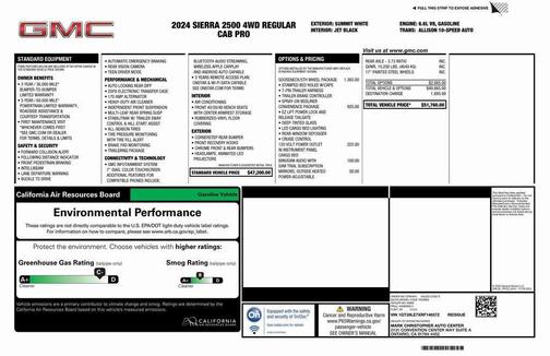 2024 GMC Sierra 2500 Pro