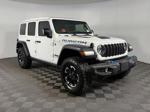 Bright White Clearcoat 2024 Jeep Wrangler 4xe Rubicon