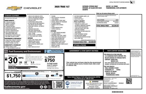 2025 Chevrolet Trax LT
