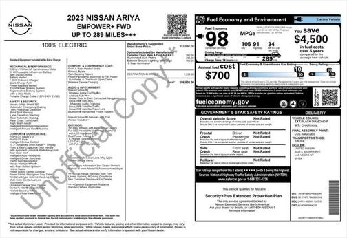 2023 Nissan ARIYA EMPOWER+