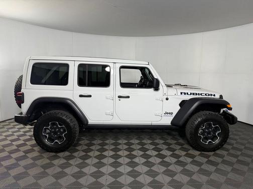 Bright White Clearcoat 2023 Jeep Wrangler 4xe Rubicon
